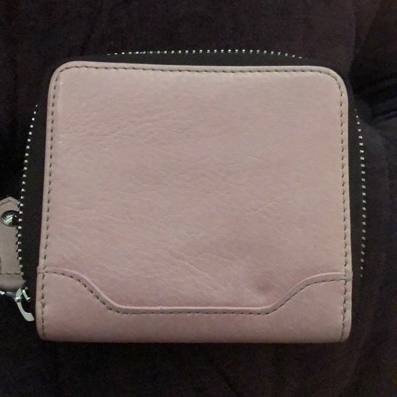 Be&d Pink Leather Studded Zip Around Wallet 💕 - Picture 4 of 8